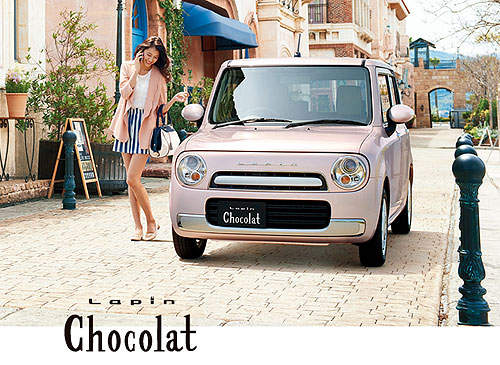 討好女孩兒《Suzuki Lapin Chocolat》讓人想咬一口的可愛小車車 討好女孩兒《Suzuki Lapin Chocolat》讓人想咬一口的可愛小車車