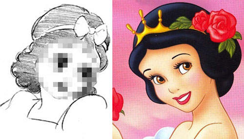 《迪士尼人物的人物設定稿》原來他們以前長這樣啊~~~ 《迪士尼人物的人物設定稿》原來他們以前長這樣啊~~~