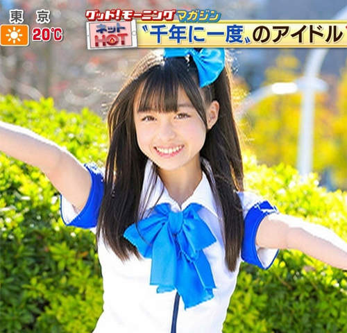 橋本環奈　千年難得一見的人才就是妳啦（指）