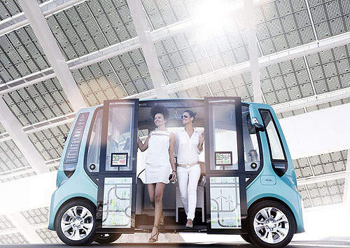 《Rinspeed microMAX》迷你身材卻有超大肚量～