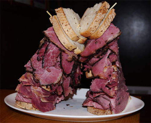 肉食注意 美國最多肉三明治擊來