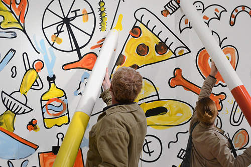 《我的顏色＿》大人的塗鴉遊樂場～好想去畫一下～