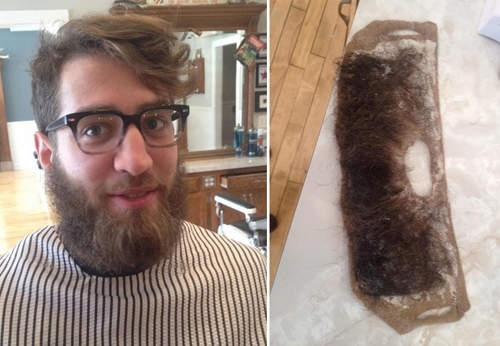 自製《鬍子面具》該不會是整片剉下來吧⊙_⊙? 自製《鬍子面具》該不會是整片剉下來吧⊙_⊙?