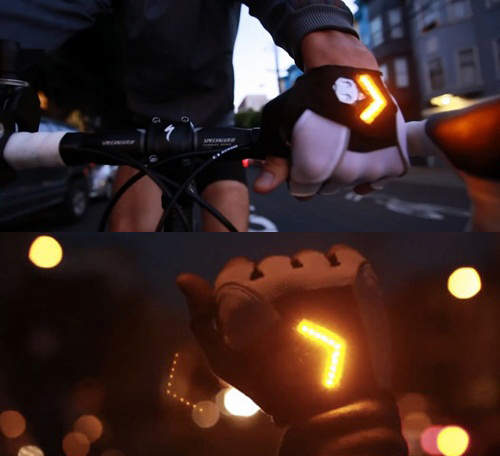 超炫《自行車LED手套》 其實耍帥才是重點～(誤)