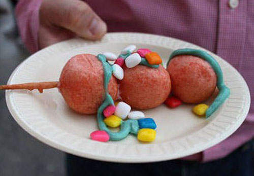 《創意油炸美食》還真的是什麼都能炸耶.......