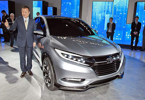 年底量產《Honda Urban SUV概念車》和Fit同根生的帥氣休旅~ 年底量產《Honda Urban SUV概念車》和Fit同根生的帥氣休旅~