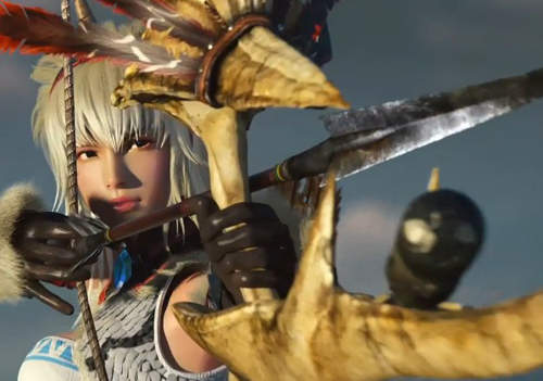 《魔物獵人Online》麒麟娘箭在弦上不得不發 《魔物獵人Online》麒麟娘箭在弦上不得不發