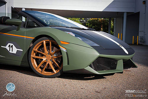 軍裝上身?《Lamborghini Gallardo》小牛視覺戰力大升級 軍裝上身?《Lamborghini Gallardo》小牛視覺戰力大升級