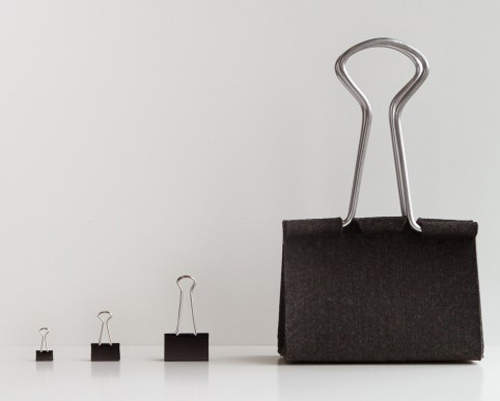 《創意手提包Clip Bag》巨無霸長尾夾隨身帶著走 《創意手提包Clip Bag》巨無霸長尾夾隨身帶著走