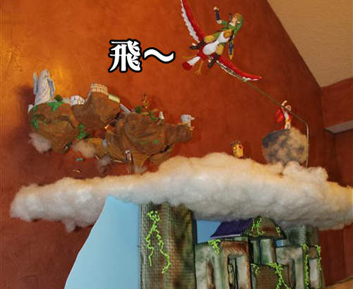 《活動式薩爾達傳說蛋糕》欸欸你別跑啊這樣怎麼吃～（追）