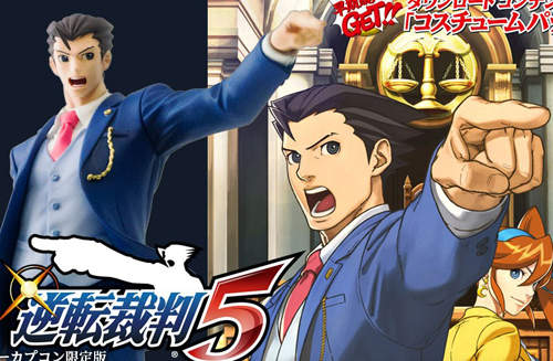 《逆轉裁判5》7月25日發售 限定版成步堂模型登場 《逆轉裁判5》7月25日發售 限定版成步堂模型登場