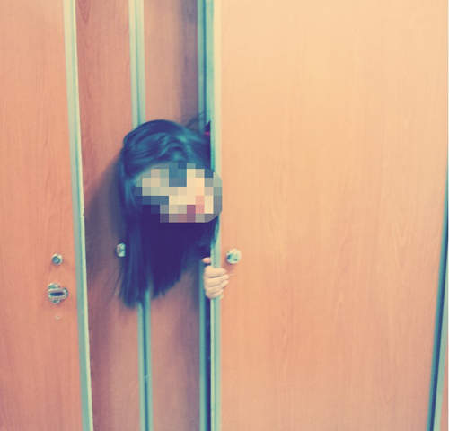 女高中生《搞怪JOKER妝》為何要這樣搞自己啊? 女高中生《搞怪JOKER妝》為何要這樣搞自己啊?