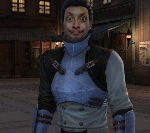 《Bloodmasque》遊戲人物貼上真實臉龐　長得太喜感不要玩ww