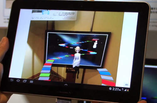 日本新研發TV版擴增實境（AR）未來看電視樂趣更多更動感