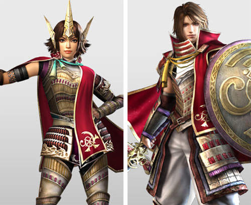 《戰國無雙4》立花宗茂＆立花誾千代夫婦造型公開