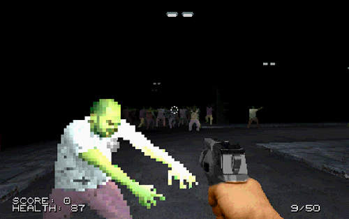 《Shambles》Minecraft作者花七天做出來的射擊遊戲 好難啊... 《Shambles》Minecraft作者花七天做出來的射擊遊戲 好難啊...