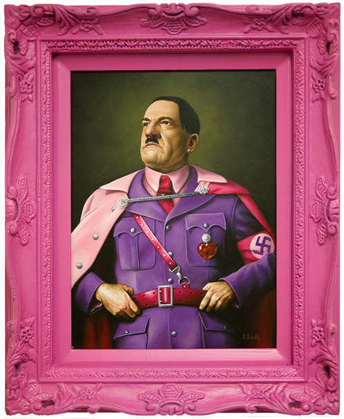 要是課本裡有《粉紅系希特勒》這樣會比較不想睡嗎~ 要是課本裡有《粉紅系希特勒》這樣會比較不想睡嗎~