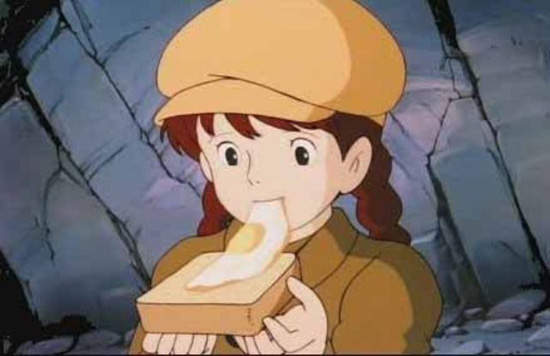 動畫裡的《食物動圖》看我好餓啊...(口水)