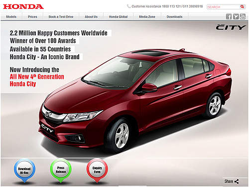 四代目《Honda City》印度發表那台灣呢? 四代目《Honda City》印度發表那台灣呢?