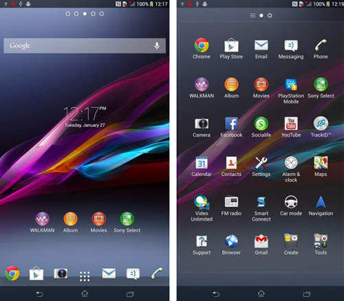 Sony首款巨無霸Xperia ZU  最新手機「螢幕截圖」搶先看囉～