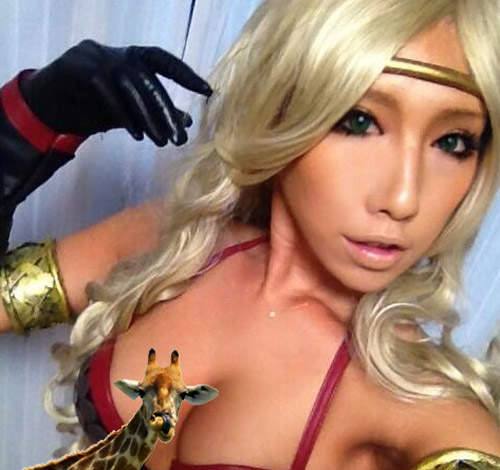 non　超豪爽COS魔乳寶冠之亞馬遜女戰士