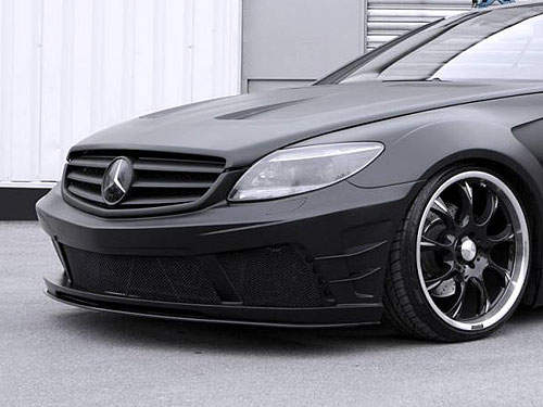 Famous Parts改造《賓士CL500》消光黑版殺氣登場～