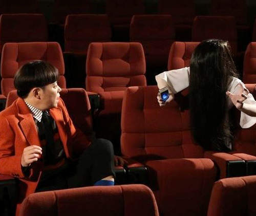 貞子版《電影院宣導短片》果然還是一點都不可怕啊wwww（喂！）