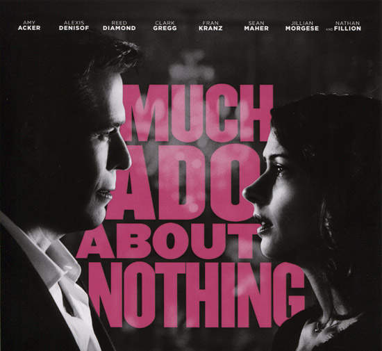 莎翁喜劇《無事生非》復仇者導演下一部電影是...黑白片 莎翁喜劇《無事生非》復仇者導演下一部電影是...黑白片