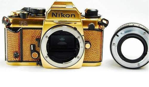 世紀經典《Nikion FA 黃金底片機》現身國外拍賣網站中