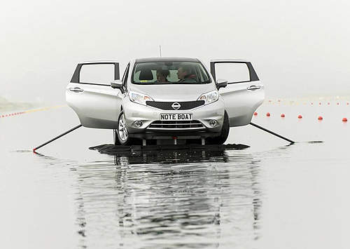 真的沒問題?《Nissan Note Boat》小心車船族出沒 真的沒問題?《Nissan Note Boat》小心車船族出沒