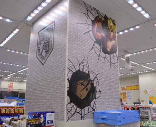 《進擊的巨人潛入中》７間超酷便利商店又來了