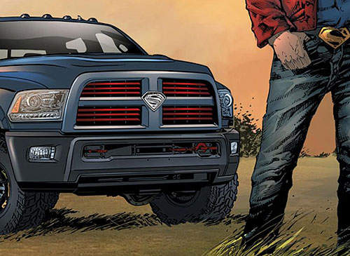 《超人:鋼鐵英雄》僅此一輛超人版Ram貨卡帥氣亮相~ 《超人:鋼鐵英雄》僅此一輛超人版Ram貨卡帥氣亮相~