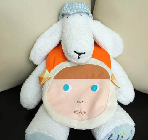 手作《寶貝圍兜兜》怎麼捨得拿來擦口水呢？