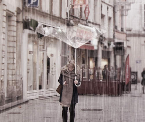 超未來感《空氣雨傘》 有了它以後再也不怕風吹雨打啦～