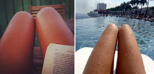 《作弊美腿照》想拍出美腿再也不是問題⊙＿⊙(嗯？) 