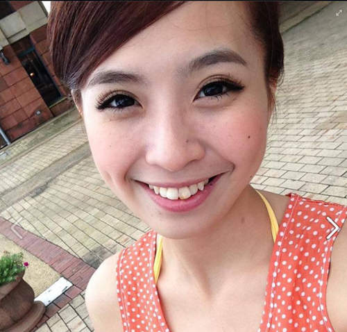 林思思（田心女孩Shee）場邊很難不注意到的嬌點球僮妹