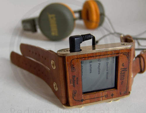 超復古《iPod Nano木製手錶》 哇~看了都好想要一副哦~ 超復古《iPod Nano木製手錶》 哇~看了都好想要一副哦~