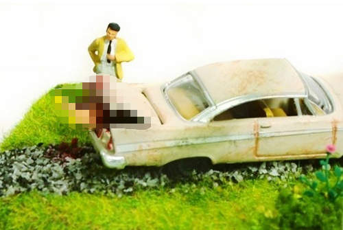 《獵奇小雕像》還真的是血跡斑斑啊⊙_⊙ 《獵奇小雕像》還真的是血跡斑斑啊⊙_⊙