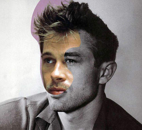 名人的《過去與現在》這張臉怎麼歪一邊？(誤)