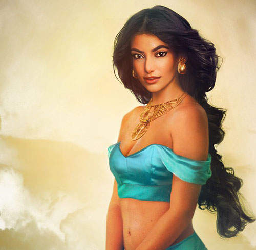 《真實版迪士尼公主》趴兔 ~ 每個公主都是大美女