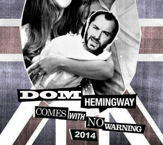 黑色喜劇《海明威好賊》裘德洛變身粗魯男還露屁屁...o///o