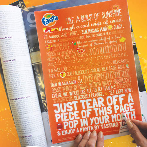 可以試喝到芬達汽水的廣告傳單!?(無誤) 可以試喝到芬達汽水的廣告傳單!?(無誤)