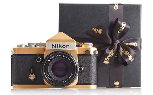 限量金色版Nikon F2單眼  連相機也走起黃金炫風
