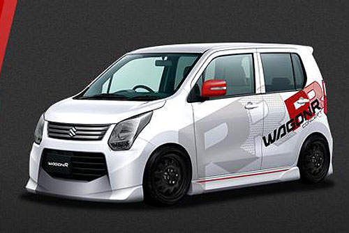 2013年《東京改裝車展》Suzuki的迷你軍團也來報到囉~ 2013年《東京改裝車展》Suzuki的迷你軍團也來報到囉~