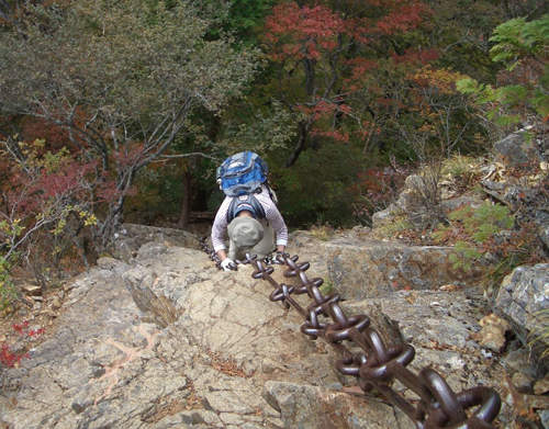 七靈山《石鎚山》超陡峭試煉鎖道，你敢挑戰嗎？
