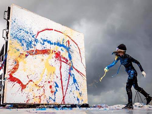  《噴射藝術Jet Art》用飛機畫畫　用錢砸出來的藝術品