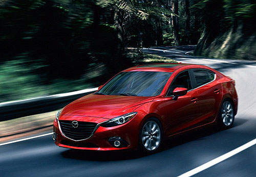 新一代《Mazda3》四門房車版也有性感屁屁~(羞) 新一代《Mazda3》四門房車版也有性感屁屁~(羞)