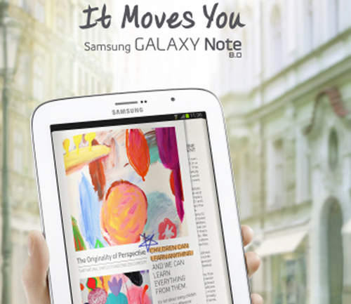《Galaxy Note 8.0》三星最新Note系列平板正式發表