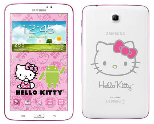 《Galaxy Tab 3 7.0》超~可愛Hello Kitty版登場   是想逼死誰♥♥♥ 《Galaxy Tab 3 7.0》超~可愛Hello Kitty版登場   是想逼死誰♥♥♥