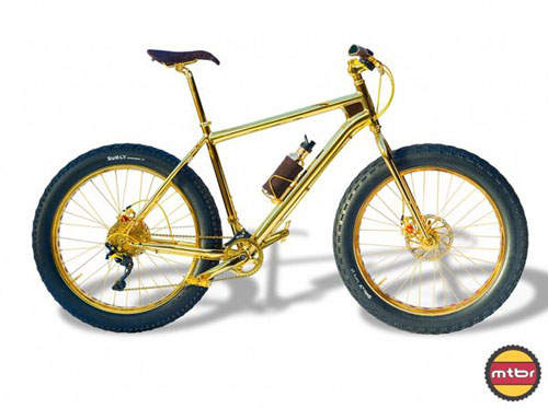 史上喊價最貴《24k黃金登山自行車》  比買棟房子都還要貴=口=
